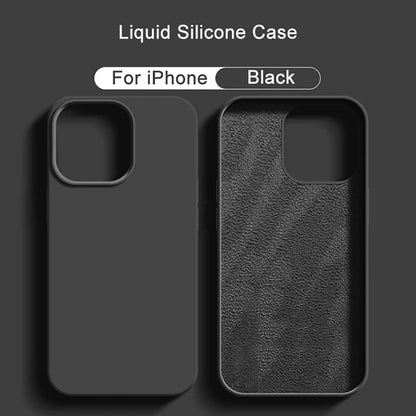 Original Liquid Silicone Phone Case For APPLE iPhone 13 12 14 15 Pro Max Cases For iPhone 15 Plus Shockproof Protective Cover